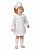 Карнавальный костюм детский Снегурочка малышка белая