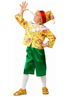 Карнавальный костюм детский БТ-5210 Буратино сказочный